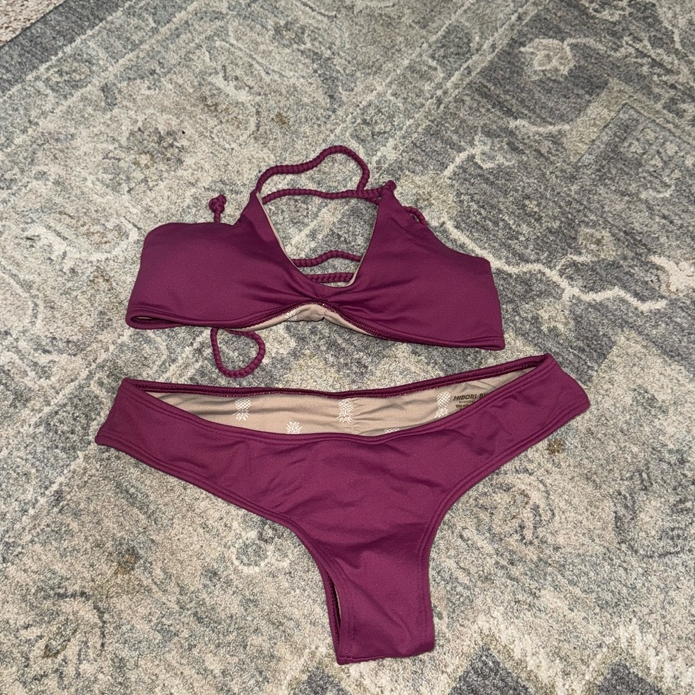 Midori Burgandy set - Medium